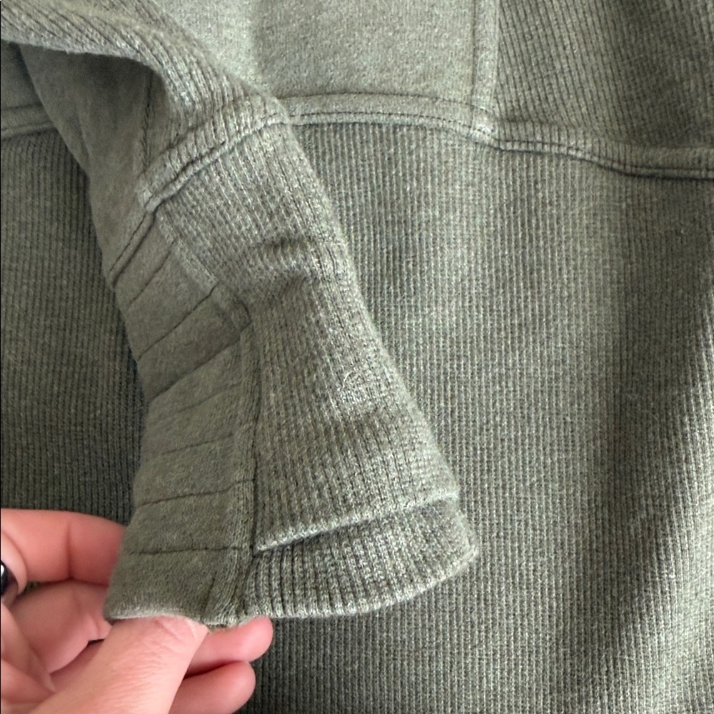 Lululemon Radiant Jacket II Heathered Fatigue Green - Picture 8 of 10